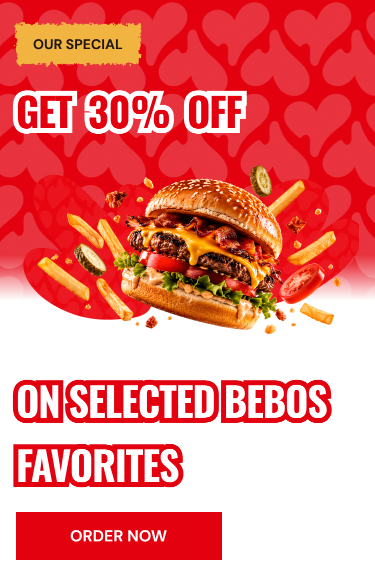 Special Offer: Get 30% Off on selected Bebos favorites